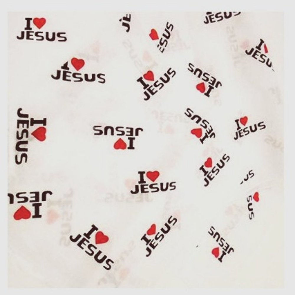I LOVE JESUS - Bandana